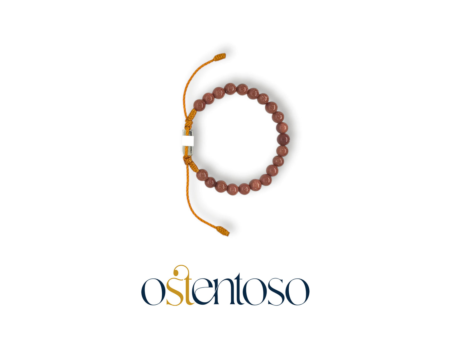 Pulsera Lluvia de oro esferica tamaño No. 6 mm.